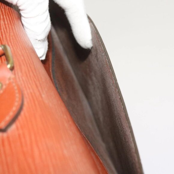 LOUIS VUITTON Epi Serviette Conseiller Briefcase Brown M54423 LV Auth 66184 - Picture 12 of 16